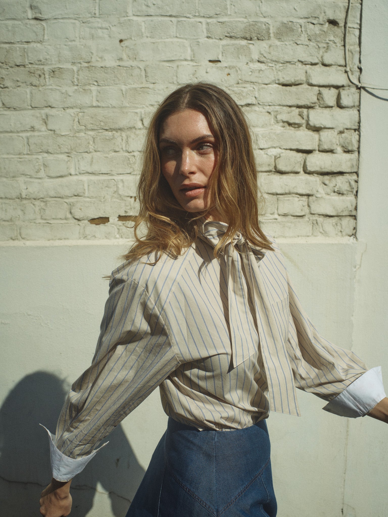 Modelshot / Oxford Tan / Detail